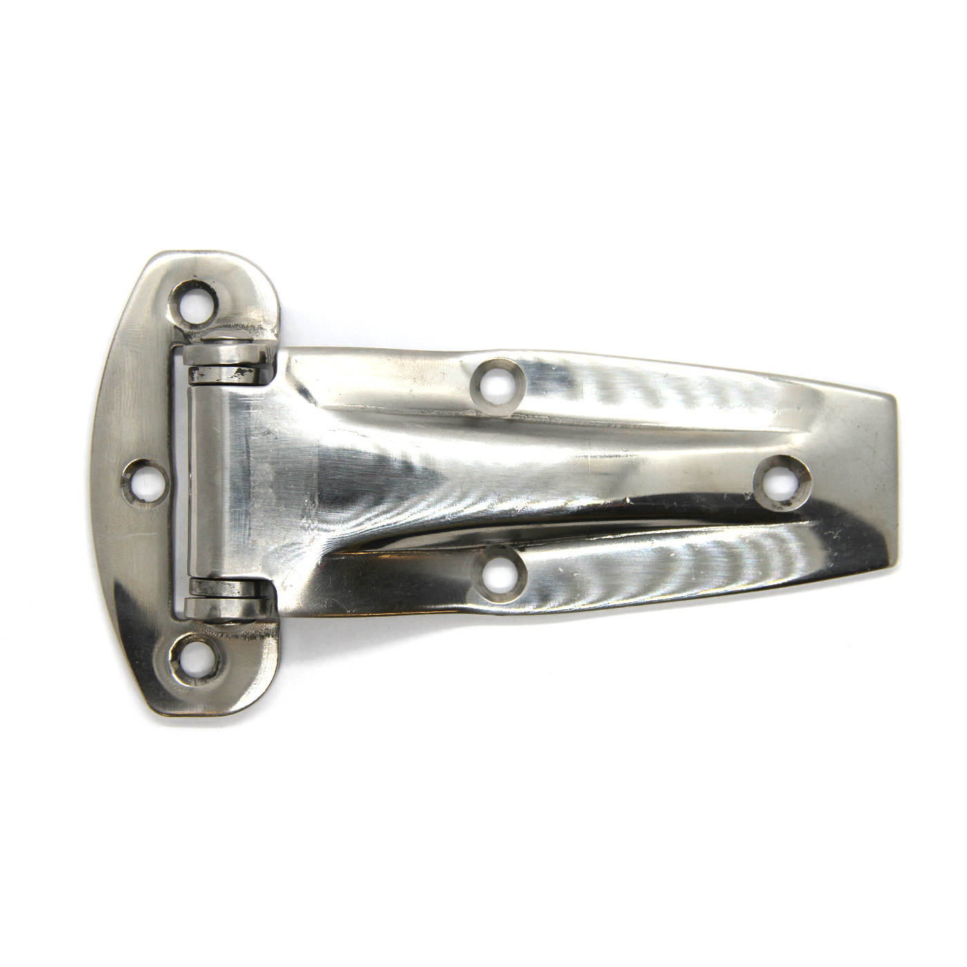 Hinge and safety latch