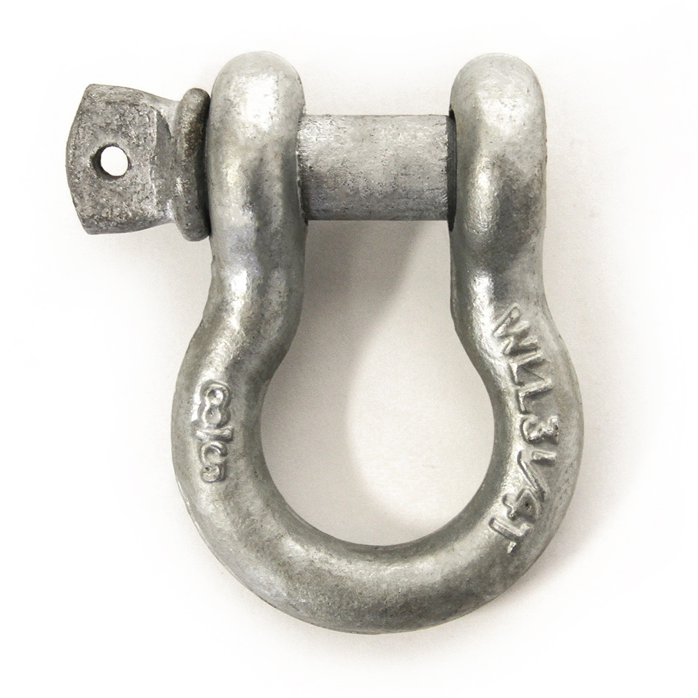Screw pin anchor shackle