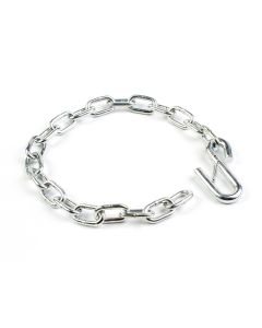 1/4" x 27" safety chain with 1 5.2K latch hook RAM