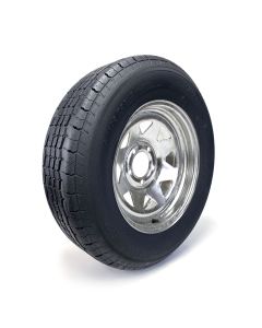 ST205/75R15 8 ply LRD 2150 lbs radial Westlake tire and 15" 5 holes galvanized rim