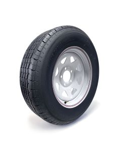 ST205/75R15 8 ply LRD 2150 lbs radial Westlake tire and 15" 5 holes rally rim
