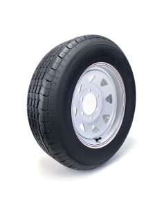 ST205/75R15 8 ply LRD 2150 lbs radial Westlake tire and 15" 6 holes rally rim