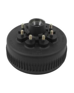 12 1/4" x 3 3/8" 8 studs drum 5/8" studs 6.5" B.C. 8K ABS grease cap DEXTER