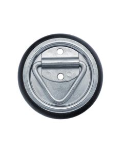 Anneau d'arrimage 1,2K zingué et base 4" plastique