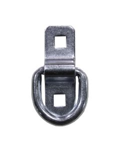 Bolt-on tie-down ring with 2 3/8" x 2 1/8" 5K zinc bracket