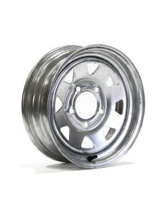 13" x 4 1/2" 5 holes 1660 lbs galvanized rim