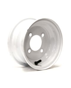 8" x 3 3/4" 4 holes 1072 lbs white rim