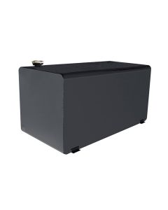 48" x 24" x 24" 106 gallons black steel transfer tank 2" cap NPT DEEZEE