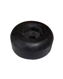 2 1/2" x 1" round rubber bumper (door stop)