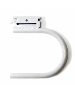 Support en U blanc pour rail série E-A