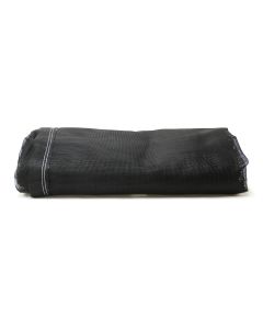 84" x 15' black mesh