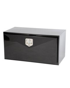36" x 18" x 18" 12GA black steel underbed box DEEZEE
