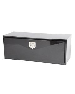 48" x 18" x 18" 12 GA black steel underbed box DEEZEE
