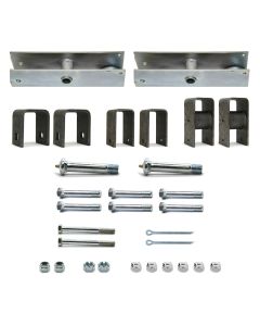 6K double industrial hardware with zinc equalizer