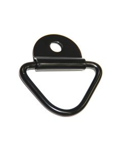 Anneau d'arrimage 800 lbs 2 3/4" x 2" acier inoxydable noir