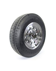 235/85R16 14 ply LRG 4400 lbs radial Westlake tire and 16" 6 holes aluminum modular rim
