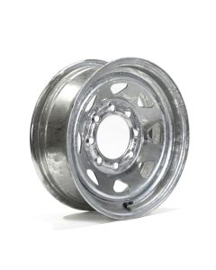 16" x 6" 8 holes 4080 lbs galvanized rim