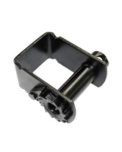 7 3/4" x 7 5/8" x 4" C-track sliding winch for strap
