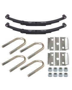 25 1/4" x 1 3/4" 5K 4L double eye spring kit for 2 3/8" tube with hardware