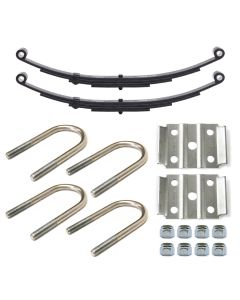 25 1/4" x 1 3/4" 3.6K 4L double eye spring kit for 2 3/8" tube with hardware