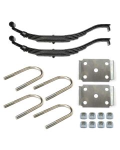 Ensemble de ressorts 7K à glissière 5L 25 1/2" x 2" pour tube 3" avec quinc.