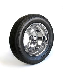 215/75R175 16 ply LRH 4805 lbs radial Westlake tire and 17 1/2" 8 holes aluminum double rim