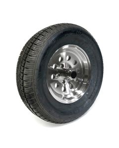 205/75R14 8 ply LRD 2040 lbs radial Castle Rock and 14" 5 holes aluminum modular rim