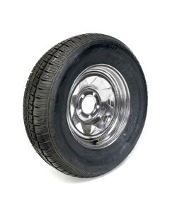 205/75R14 8 ply LRD 2040 lbs radial Castle Rock tire and 14" 5 holes galvanized rim
