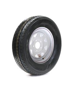 225/75R15 8 ply LRD 2540 lbs radial Castle Rock tire and 15" 5 holes 5" B.C. rally rim