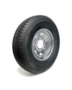 235/85R16 12 ply LRF 3960 lbs radial Castle Rock tire 16" 8 holes galvanized rim