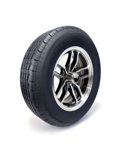 ST205/75R15 8 ply LRD 2150 lbs radial Westlake tire and 15" 5 holes black aluminum Osprey rim