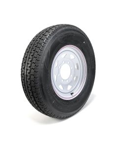 235/80R16 10 ply LRE 3520 lbs radial Sterling tire and 16" 8 holes rally rim