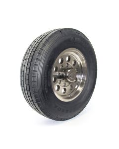 Pneu radial 235/80R16 14 plis LRG 4080 lbs Westlake et jante 16" 8 trous modulaire aluminium