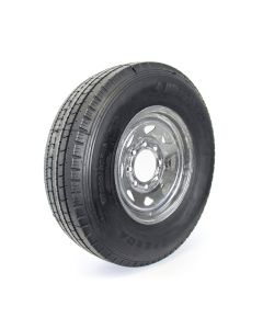 235/80R16 14 ply LRG 4080 lbs radial Westlake tire and 16" 8 holes galvanized rim