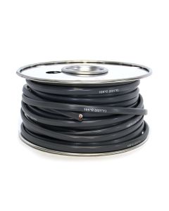 100' 14 GA 2-way flat grey jacketed wire TECHSPAN