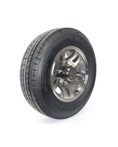 235/80R16 14 ply LRG 4080 lbs radial Westlake tire and 16" 8 holes S5-model aluminum rim