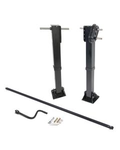 Vérin double 50K 18,9" sabot pivotant (quincaillerie et tige incluses) RAM