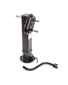 25K 13" 2-speed adjustable jack sidewind handle and reinforced plate (handle included) RAM