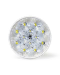 4 1/4" 12 diodes clear LED backup light