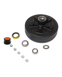 10" x 2 1/4" 5 studs drum 1/2" studs 5" B.C. 3.5K grease cap kit DEXTER