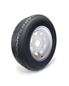 ST205/75R15 8 ply LRD 2150 lbs radial Westlake tire and 15" 5 holes 5" B.C. rally rim
