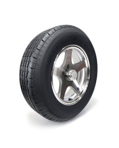 ST205/75R15 8 ply LRD 2150 lbs radial Westlake tire and 15" 5 holes aluminum Five Star rim