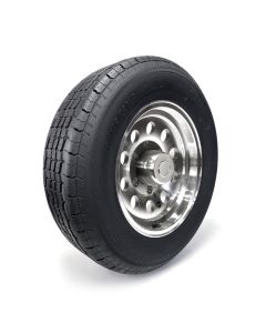 ST205/75R15 8 ply LRD 2150 lbs radial Westlake tire and 15" 6 holes aluminum modular rim