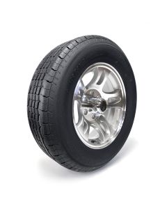 ST205/75R15 8 ply LRD 2150 lbs radial Westlake tire and 15" 6 holes S5-model aluminum rim