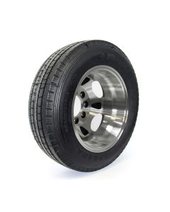 235/80R16 14 ply LRG 4080 lbs radial Westlake tire and 16" 8 holes aluminum double rim