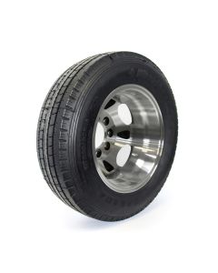 235/85R16 14 ply LRG 4400 lbs radial Westlake tire and 16" 8 holes aluminum double rim