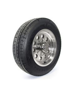 235/85R16 14 ply LRG 4400 lbs radial Westlake tire and 16" 8 holes aluminum modular rim