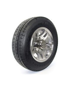 235/85R16 14 ply LRG 4400 lbs radial Westlake tire and 16" 8 holes S5-model aluminum rim