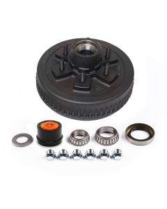 10" x 2 1/4" 6 studs drum 1/2" studs 5.5 B.C. 4.4K grease cap kit (D44 axle) DEXTER
