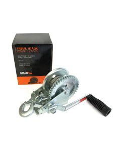 1K 2-way trailer winch with 20' cable SMARTOW